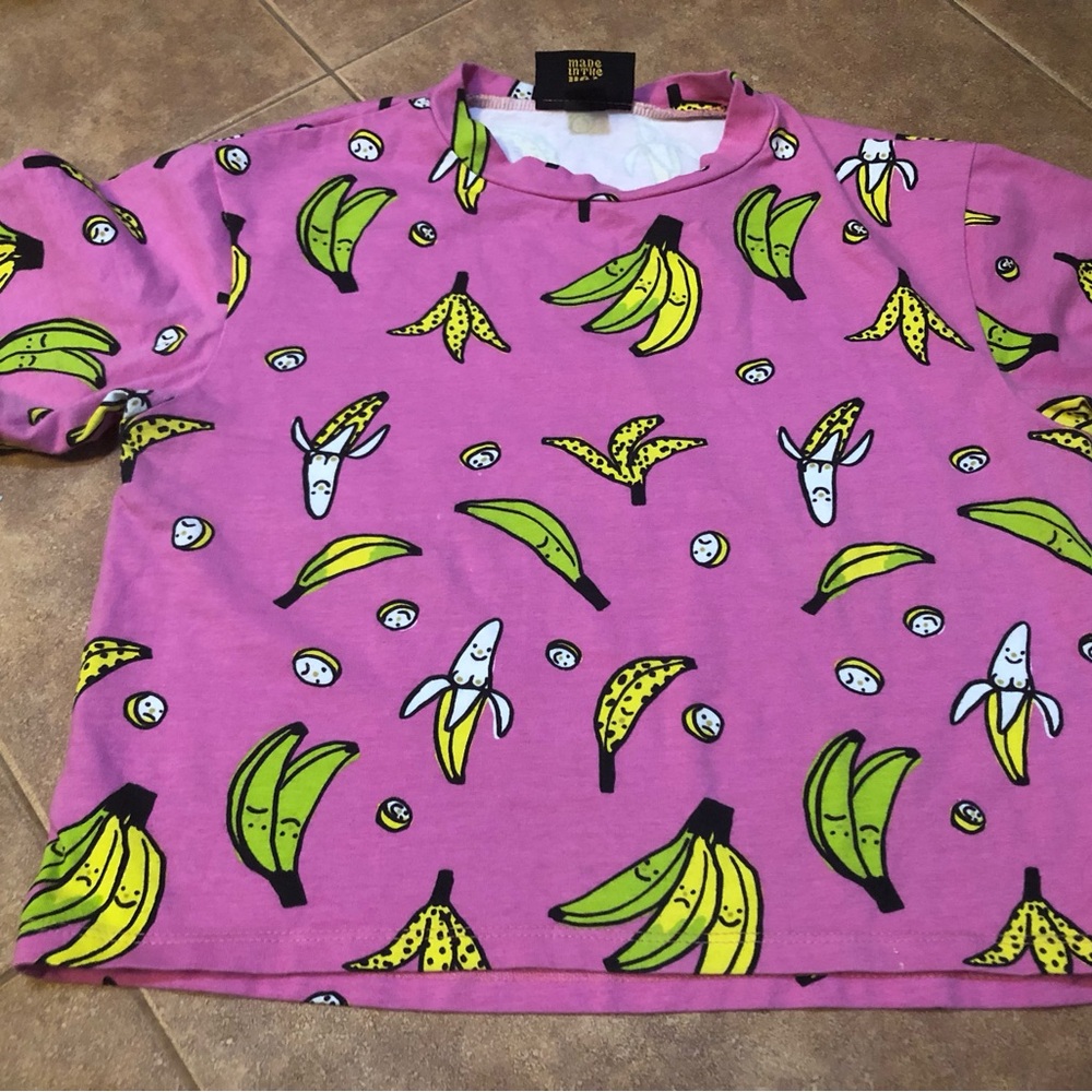 Nooworks Banana Bewb Crop Top